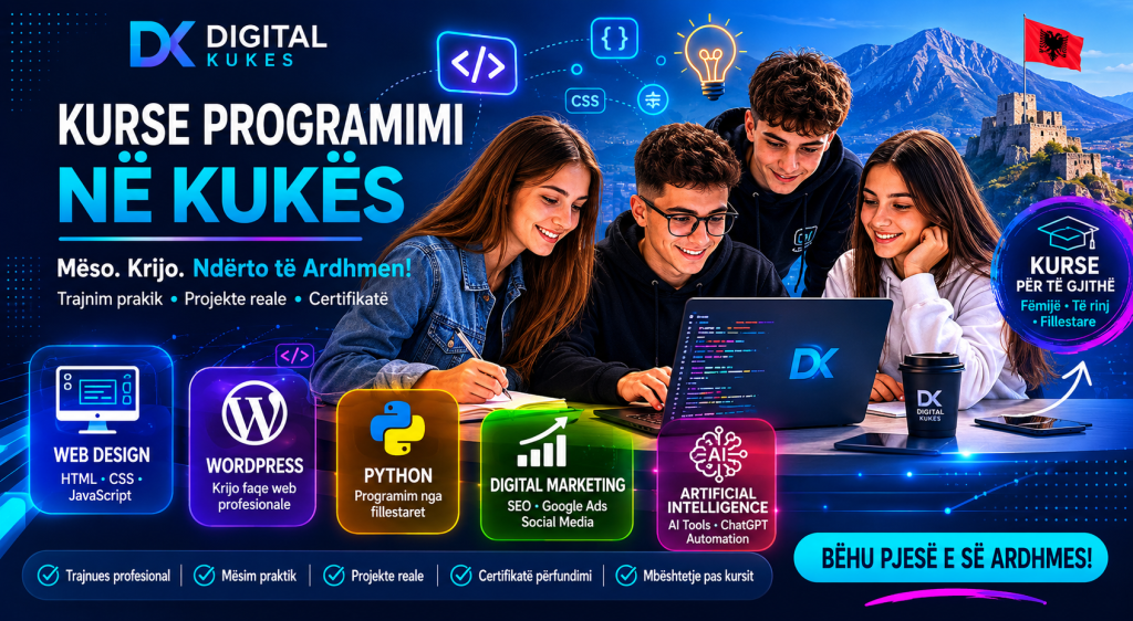 kurse programimi kukes