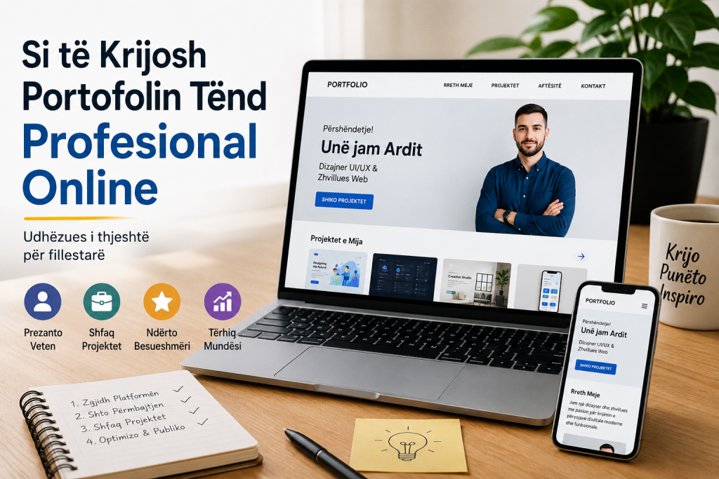portofol profesional online